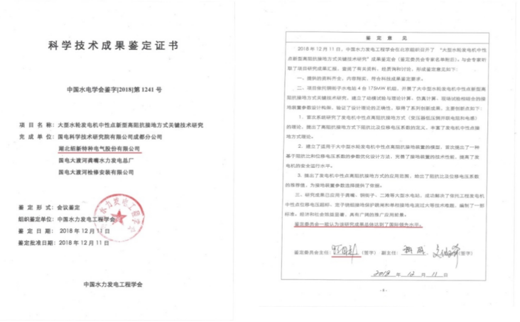 參與制定IEC國際標準